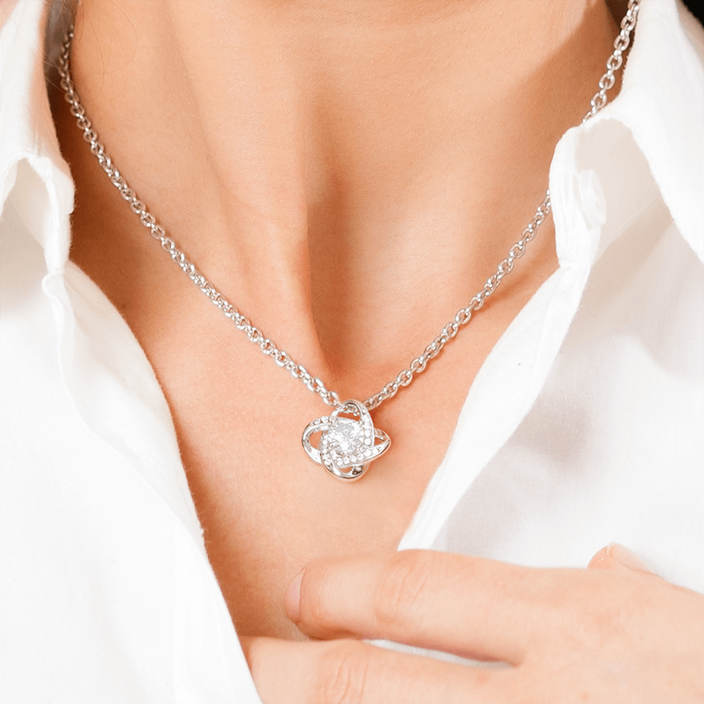 To Grandma - Love Knot Necklace