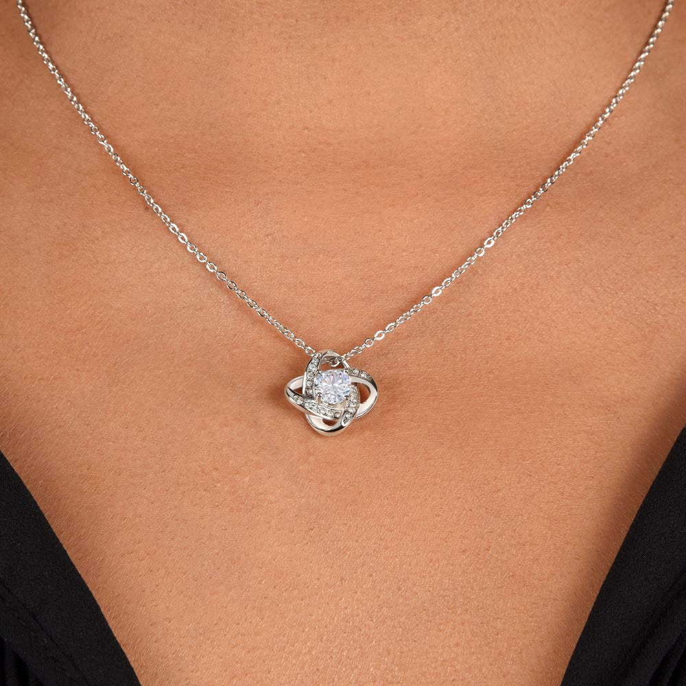 To Grandma - Love Knot Necklace
