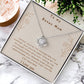 To My Bonus Mom - Love Knot Necklace!