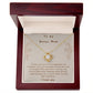 To My Bonus Mom - Love Knot Necklace!
