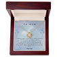 To My Mom from Son - Love Knot Necklace!