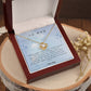 To My Mom from Son - Love Knot Necklace!