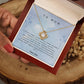 To My Mom from Son - Love Knot Necklace!