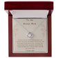To My Bonus Mom - Love Knot Necklace!