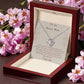 To My Bonus Mom - Love Knot Necklace!