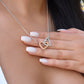 Perfect plan - Interlocking Hearts Necklace