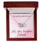 Perfect plan - Interlocking Hearts Necklace