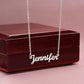 Special gift for her - Personalized Name Necklace!!