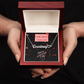 I'll always Love you - Personalized Heart Name Necklace
