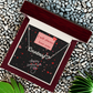 I'll always Love you - Personalized Heart Name Necklace