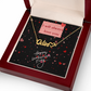 I'll always Love you - Personalized Heart Name Necklace