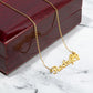 To My Fur Mom - Paw Print Name Necklace!