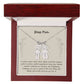 To My Dear Mom - Engraved Kids Charm Necklace!