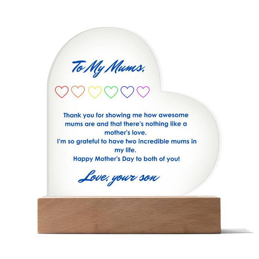 To My Mums - How awesome mums are from Son