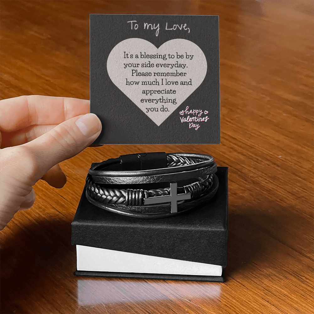 You're a Blessing - Men's Cross Bracelet
