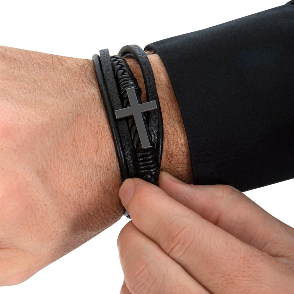 You're a Blessing - Men's Cross Bracelet
