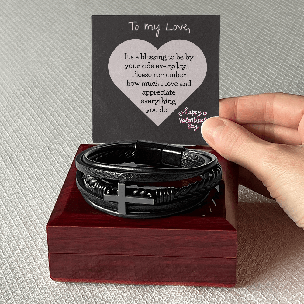 You're a Blessing - Men's Cross Bracelet