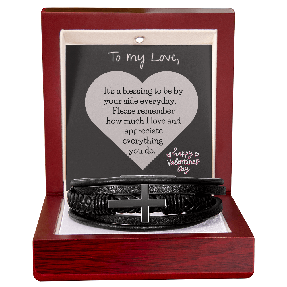 You're a Blessing - Men's Cross Bracelet