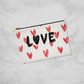 Love - Zippered Pouch