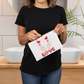 Love + heart Zippered Pouch