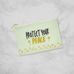 Protect your peace - Zippered Pouch