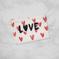 Love - Zippered Pouch