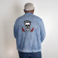 Skull rose - Men's Denim Jacket