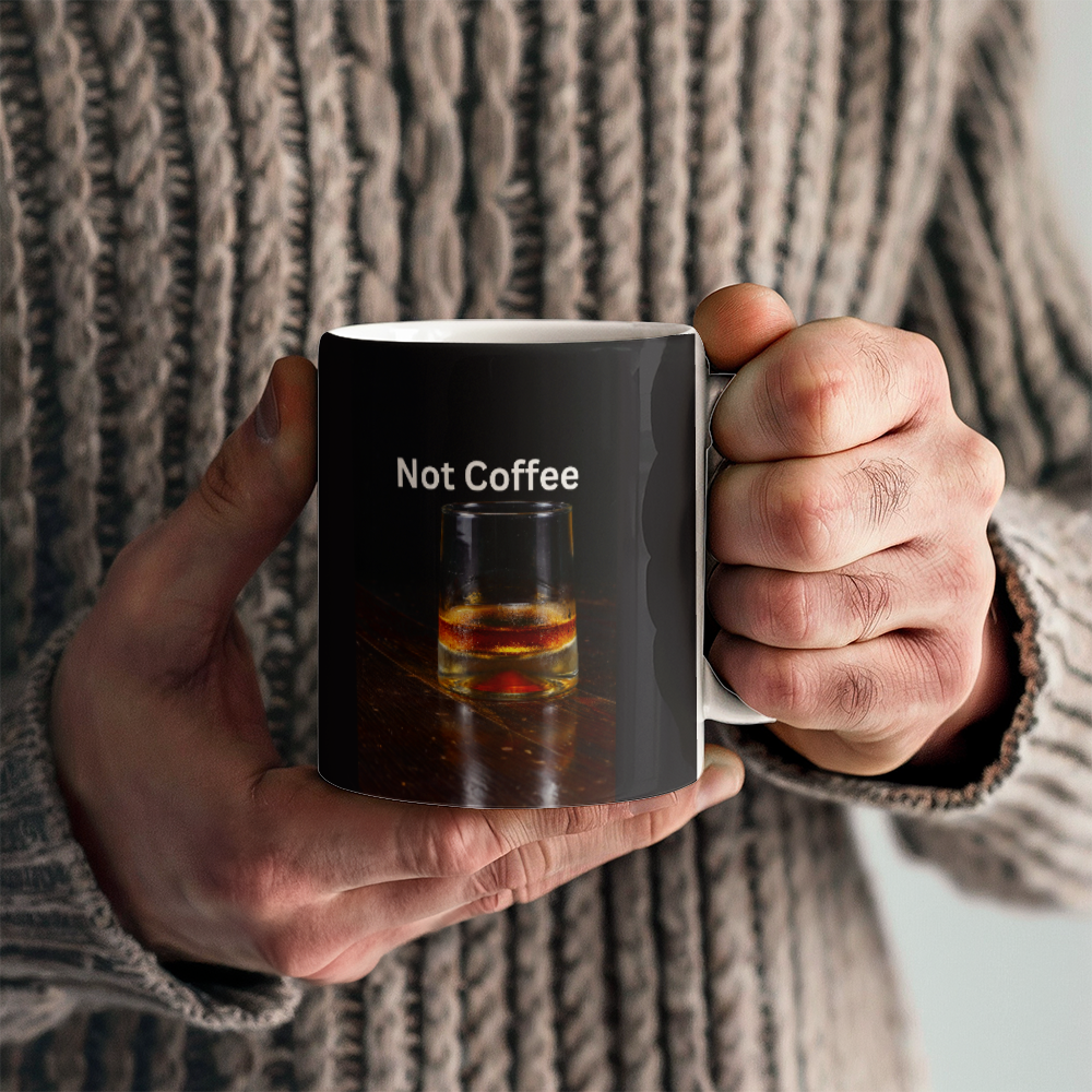 Not Coffee - Ceramic Mug 11 oz