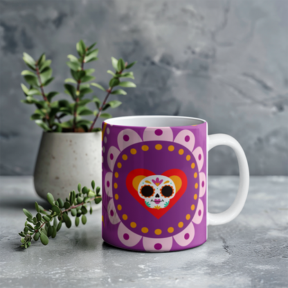 Skull eyes - Ceramic Mug 11 oz