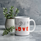 Love sign - Ceramic Mug 11 oz