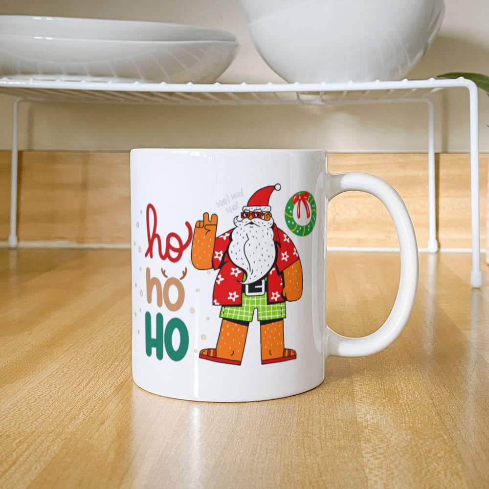 Cool Santa - Christmas Ceramic Mug 11 oz