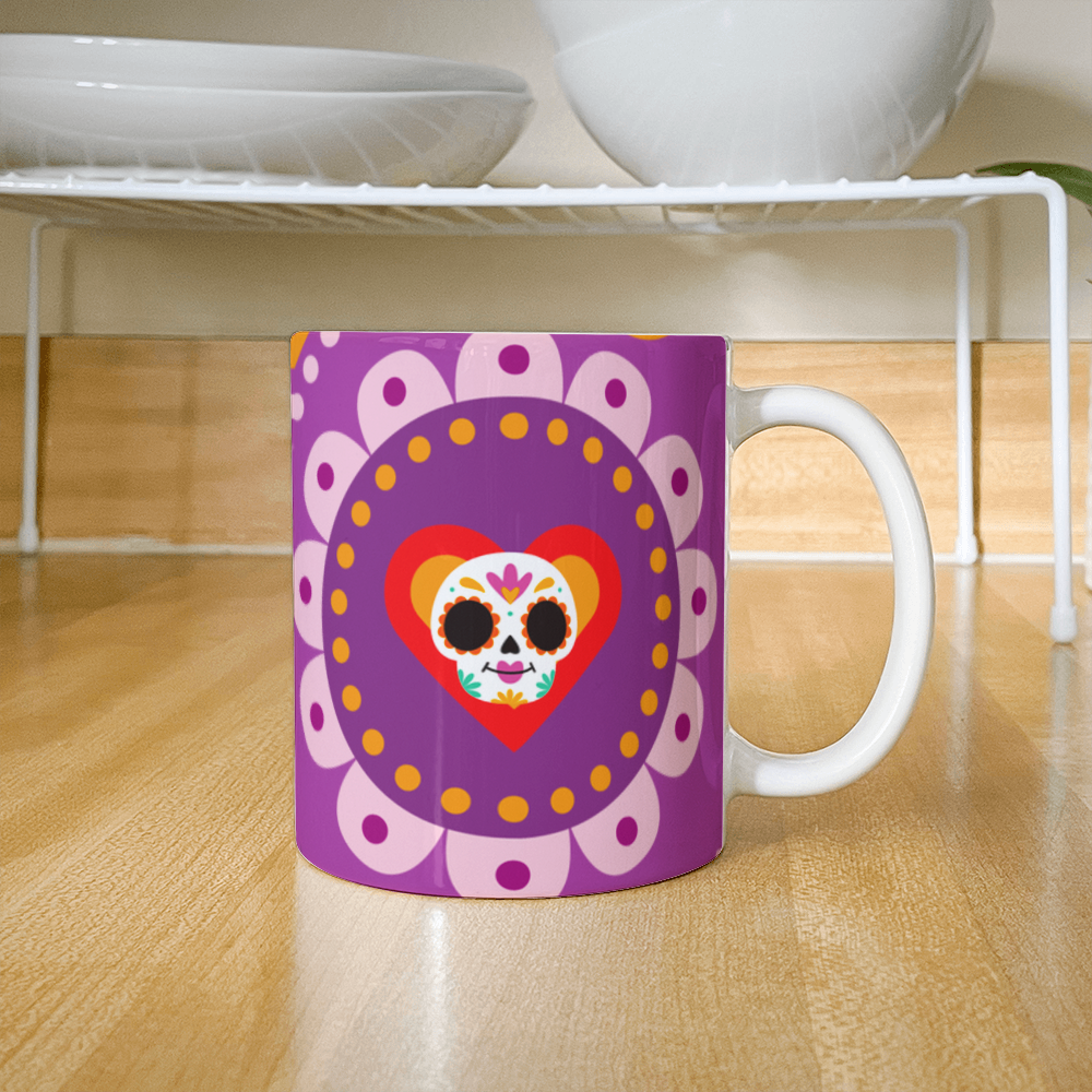 Skull eyes - Ceramic Mug 11 oz