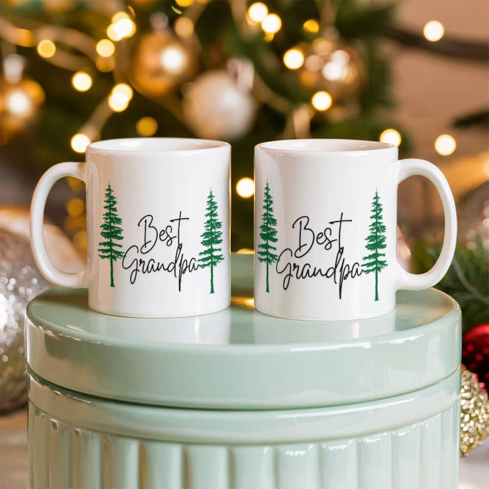 Best Grandpa Ceramic Mug 11 0z