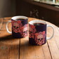 Flower skull - Ceramic Mug 11 oz