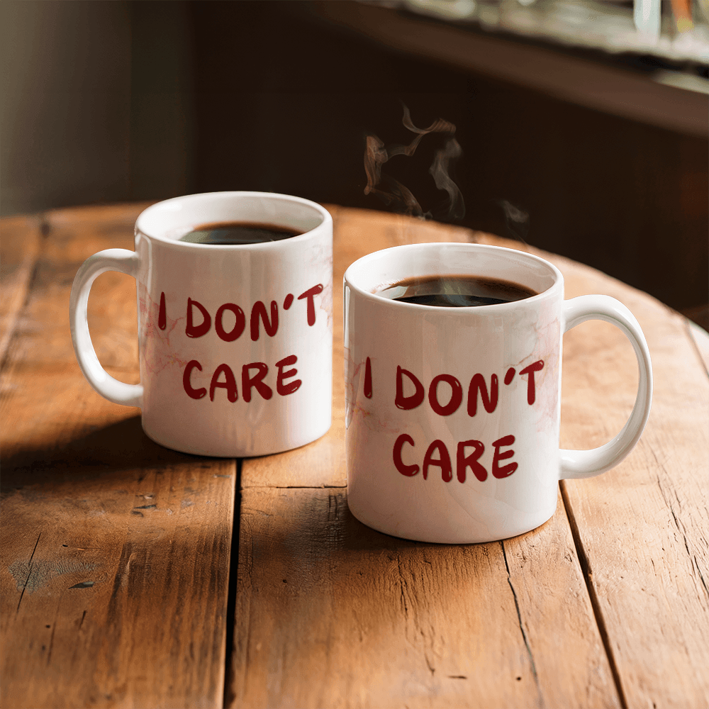 Don't care - Ceramic Mug 11 0z