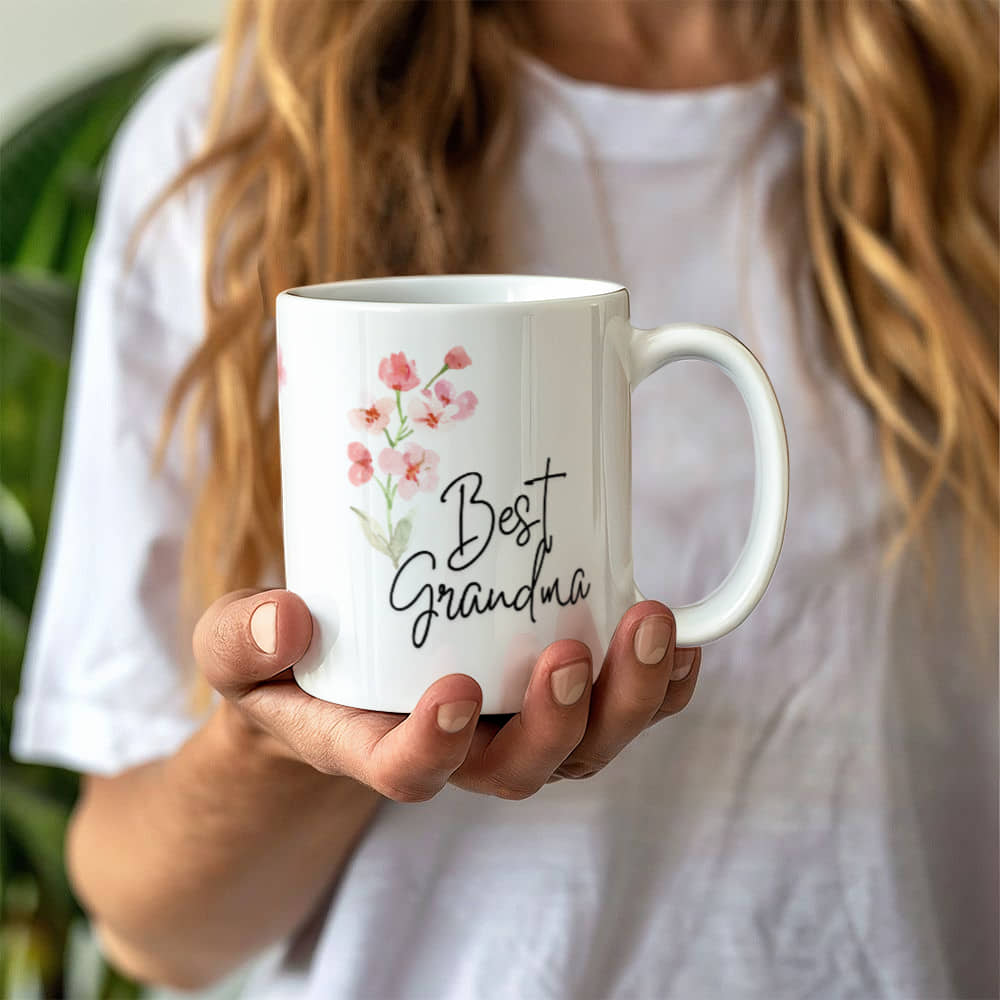 Best Grandma - Ceramic Mug 11 Oz