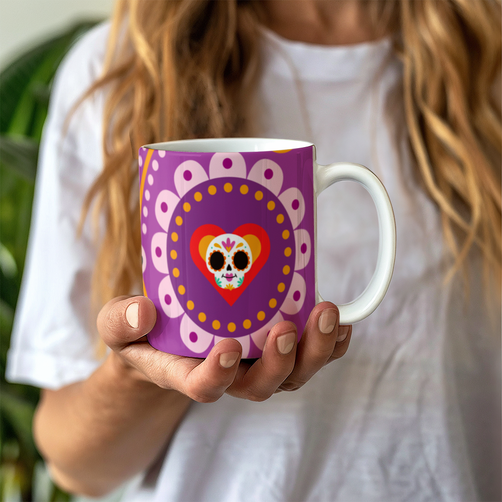 Skull eyes - Ceramic Mug 11 oz