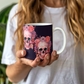 Flower skull - Ceramic Mug 11 oz
