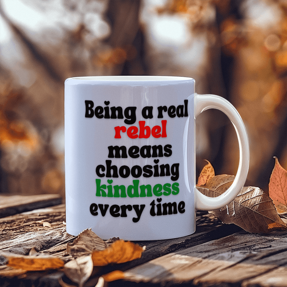 Real rebel- Ceramic Mug 11 oz
