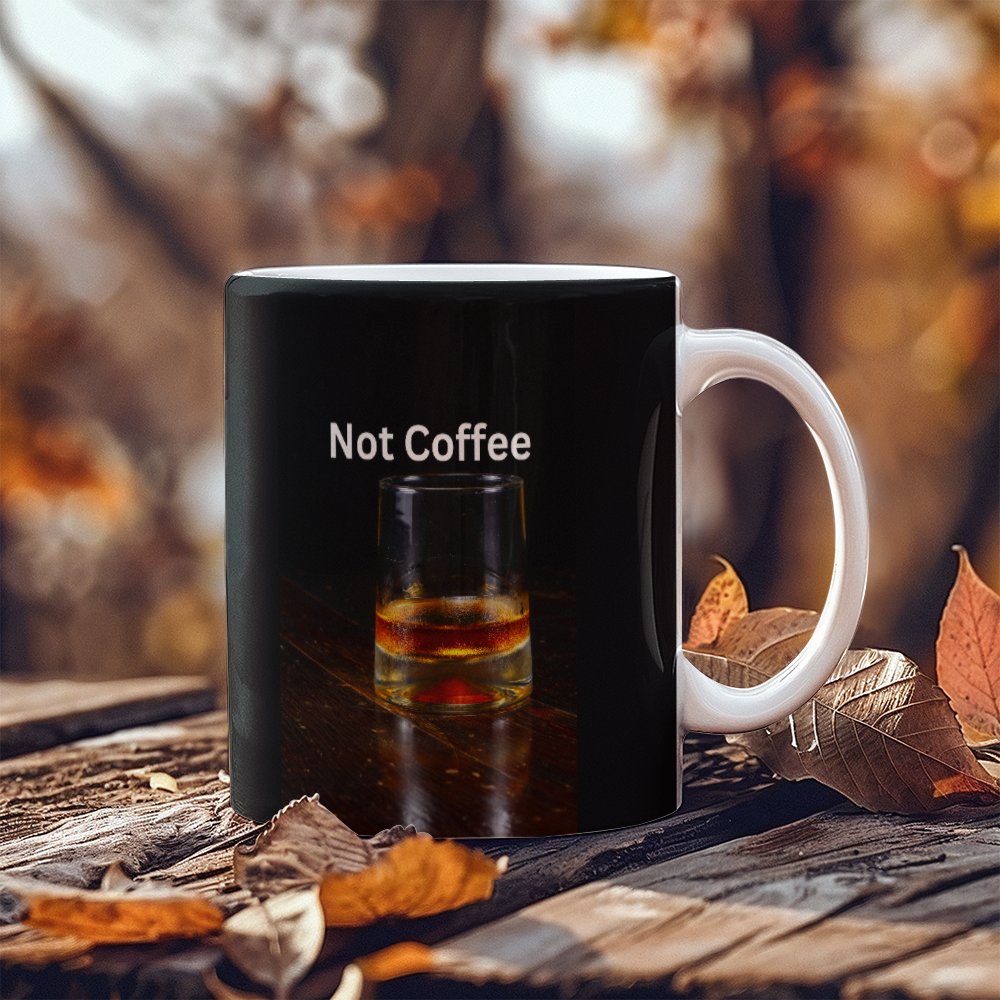 Not Coffee - Ceramic Mug 11 oz