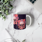 Flower skull - Ceramic Mug 11 oz