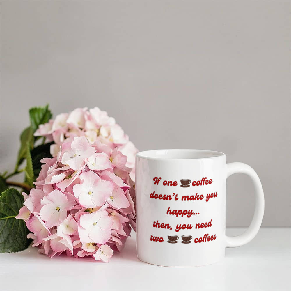 One coffee - Ceramic Mug 11 oz