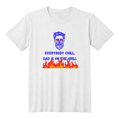 Dad is on the grill - Unisex T-shirt