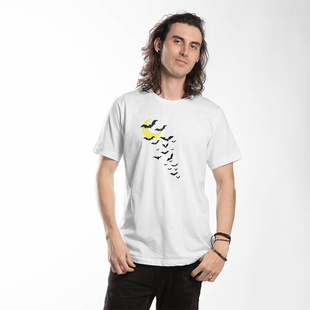 Bats and the moon - Unisex T-shirt!