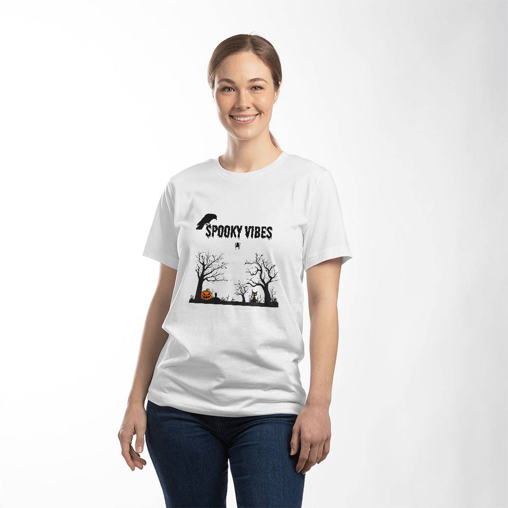 Spooky vibes pumpkin - Unisex T-Shirt