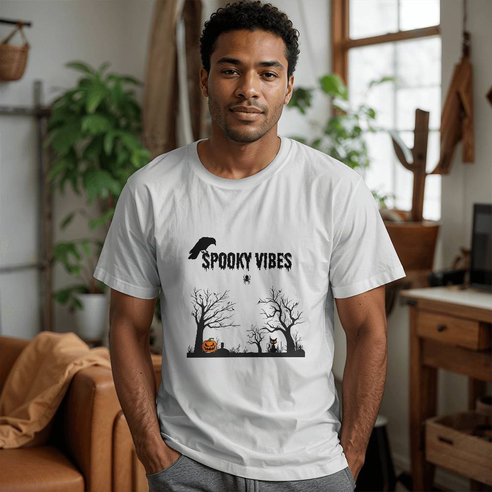 Spooky vibes pumpkin - Unisex T-Shirt