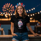 Lady skull - Unisex T-Shirt