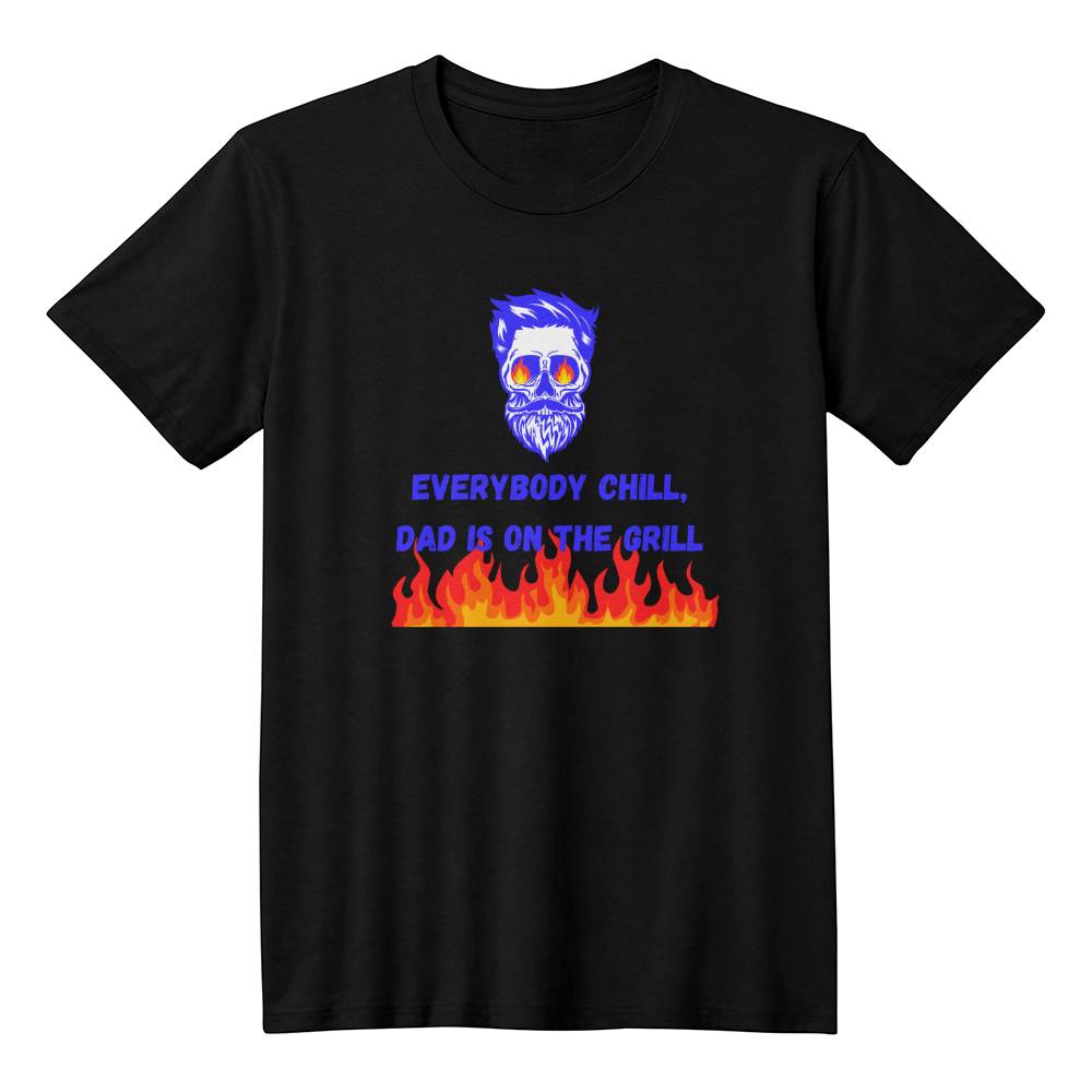 Dad is on the grill - Unisex T-shirt