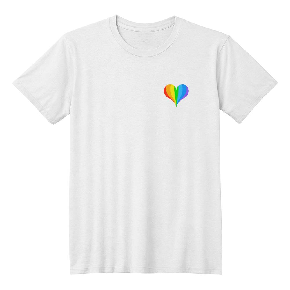 Rainbow heart - Unisex T-shirt