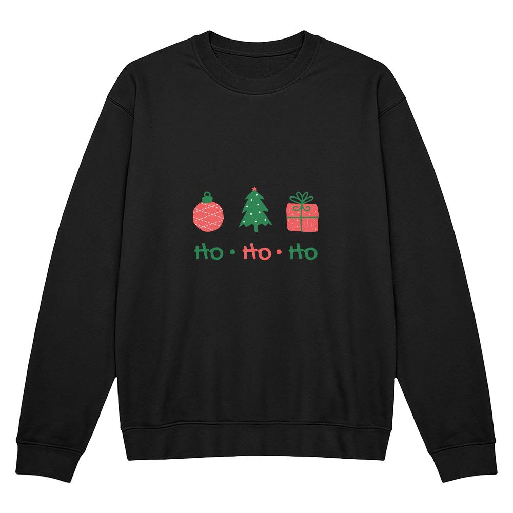 HO HO HO - Christmas Unisex Crewneck Sweatshirt